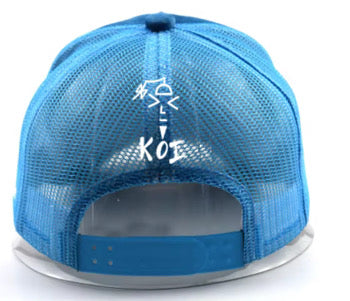 K.O.I Trucker Hat – Water Blu
