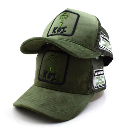 K.O.I Trucker Hat – Army Green