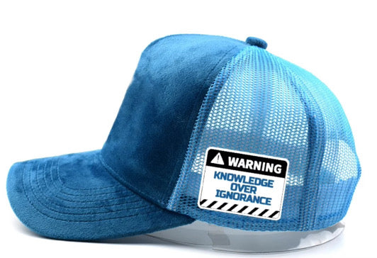 K.O.I Trucker Hat – Water Blu